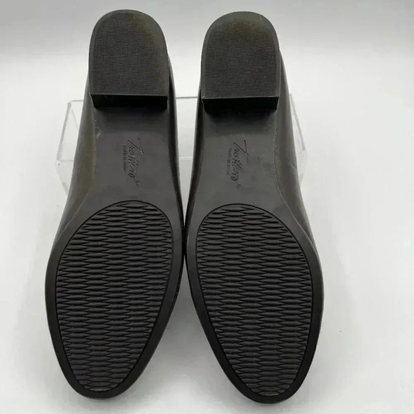 Trotters Moment Womens Leather Slip On Loafers 10.5 N Brown Supportive Shoe - Picture 12 of 13